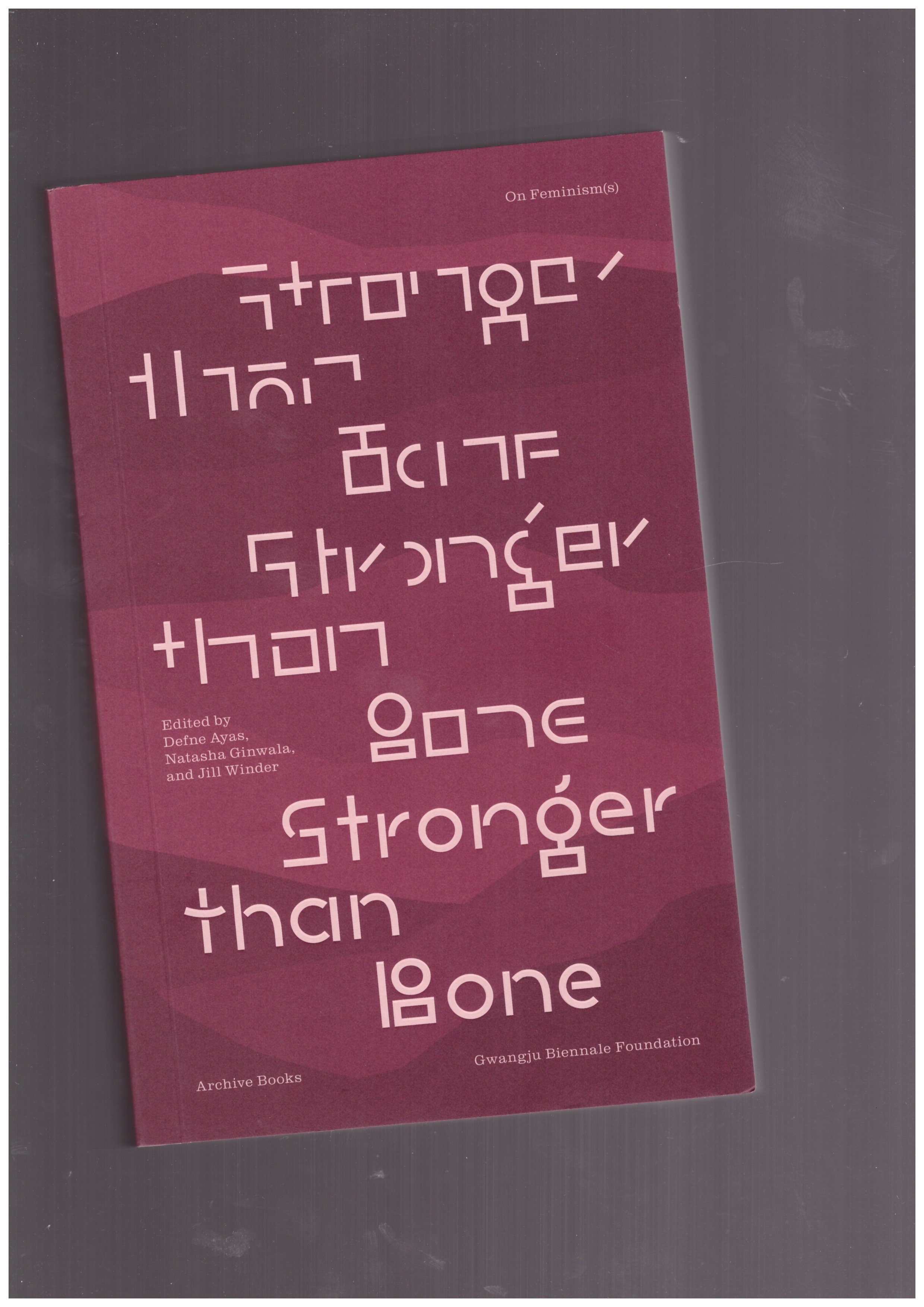 AYAS, Dafne; GINWALA, Natasha; WINDER, Jill (eds.) - Stronger Than Bone – On Feminism(s)